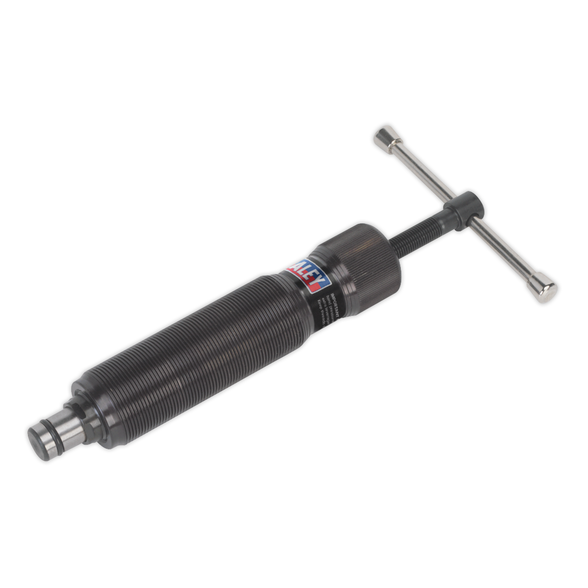 Sealey Hydraulic Ram 10 Tonne With Screw Mechanism - Black/Silver PS990