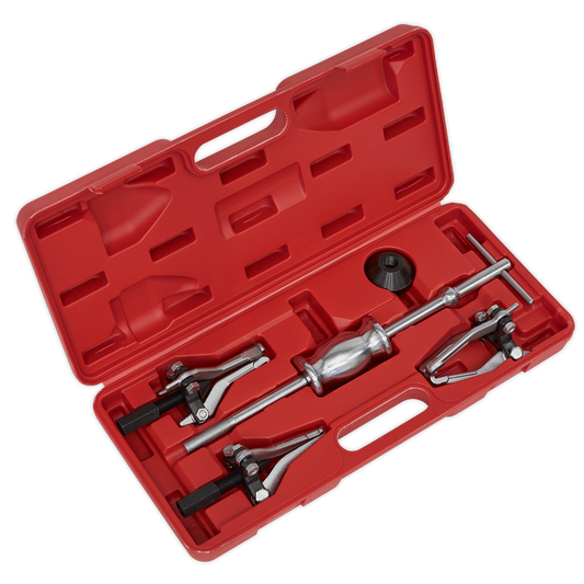 Sealey Slide Hammer Gear/Bearing Puller Set Chrome Vanadium Steel 5pc PS992