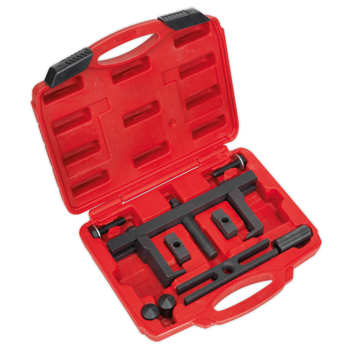 Sealey Crankshaft Pulley Removal Tool Set Chrome Molybdenum Legs 14 Pcs PS997