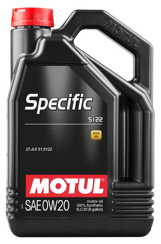 Motul SPECIFIC 5122 0W20 5 Liter Auto Engine Oil 0W-20 Fully Synthetic 107339