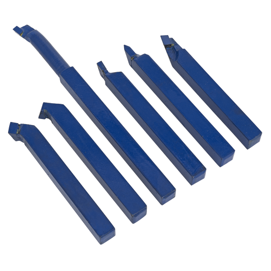 Sealey Turning Set 10 x 10mm For SM27 Metalworking Lathe 6 Pieces AK1122
