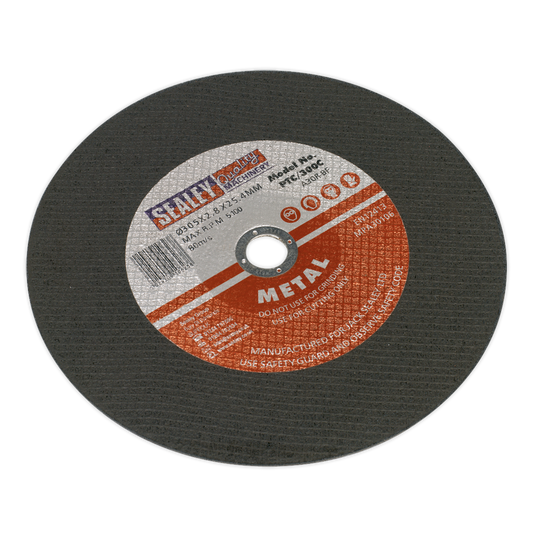 Sealey General Purpose Flat Cutting Disc Ø305 x 2.8mm Ø25.4mm Bore PTC/300C