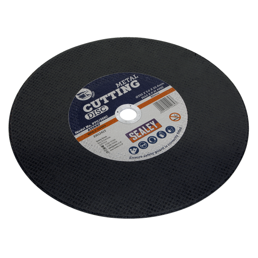Sealey General-Purpose Flat Cutting Disc Ø355 x 3mm Ø25.4mm Bore PTC/355C