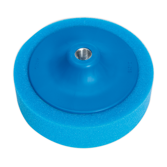 Sealey Buffing Polishing Foam Head 150 50mm 5/8" UNC Blue/Medium PTC/CH/5/8-B