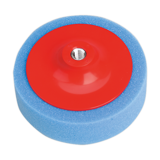 Sealey Buffing & Polishing Foam Head 150 x 50mm M14 Blue/Medium PTC/CH/M14-B