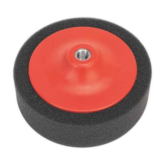 Sealey Ø150 50mm Buffing & Polishing Foam Head M14 2mm Black/Soft PTC/CH/M14-P