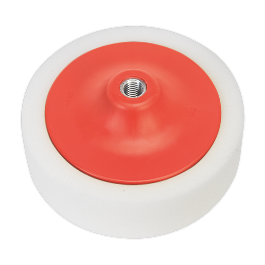 Sealey Buffing & Polishing Foam Head 150 x 50mm M14 White/Dense PTC/CH/M14-W