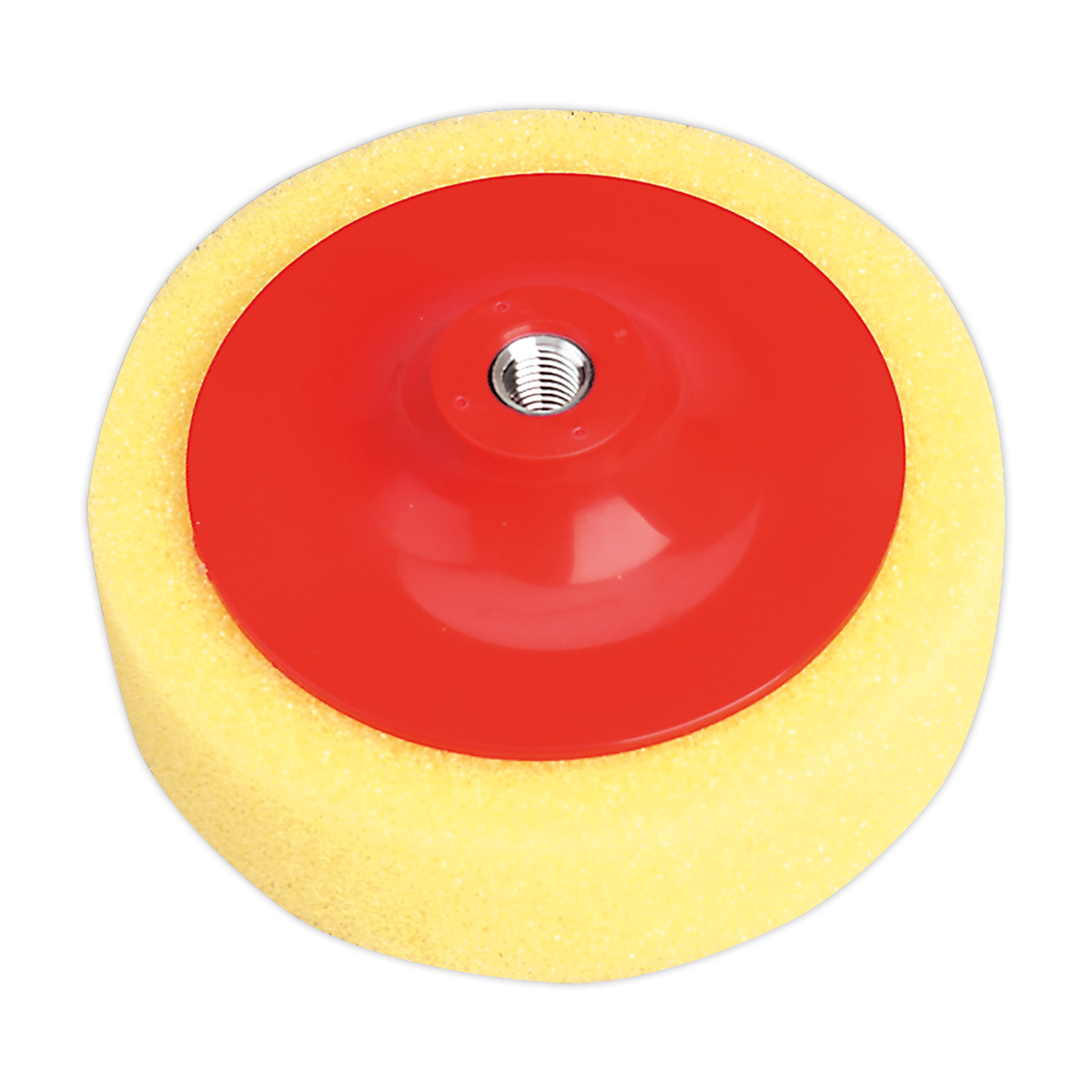Sealey Buffing & Polishing Foam Head 150 x 50mm M14 Yellow/Coarse PTC/CH/M14-Y