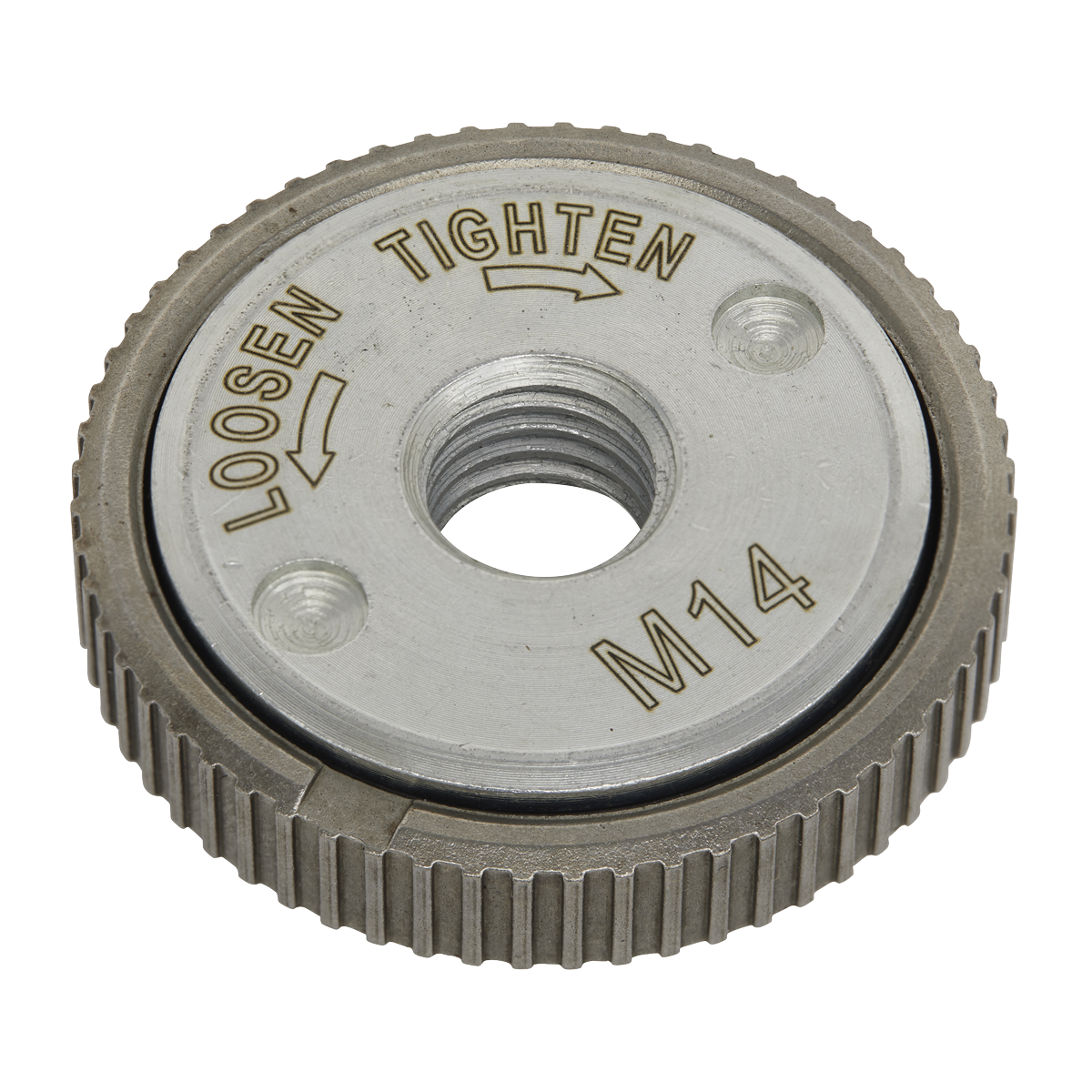 Sealey M14 x mm Quick Change Angle Grinder Locking Nut Easy-To-Use PTC/QCNM14