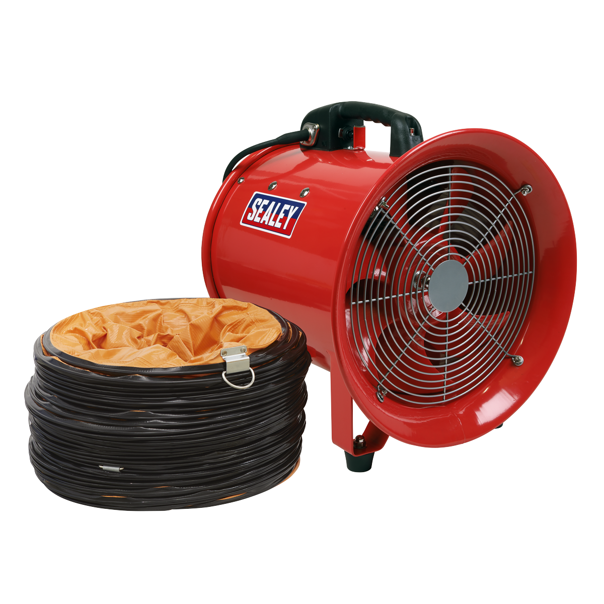 Sealey Portable Ventilator 300mm With 5 Metres Ducting Lightweight VEN300