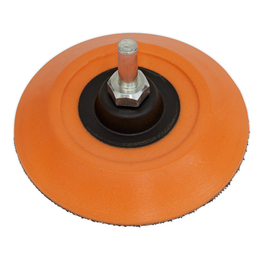 Sealey Hook & Loop Backing Pad For Power Tools Ø75mm 6mm Shaft PTC75HLM