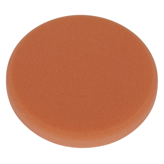 Sealey Compounding Foam Head Hook & Loop 150 x 25mm Orange/Firm PTCCHV150O