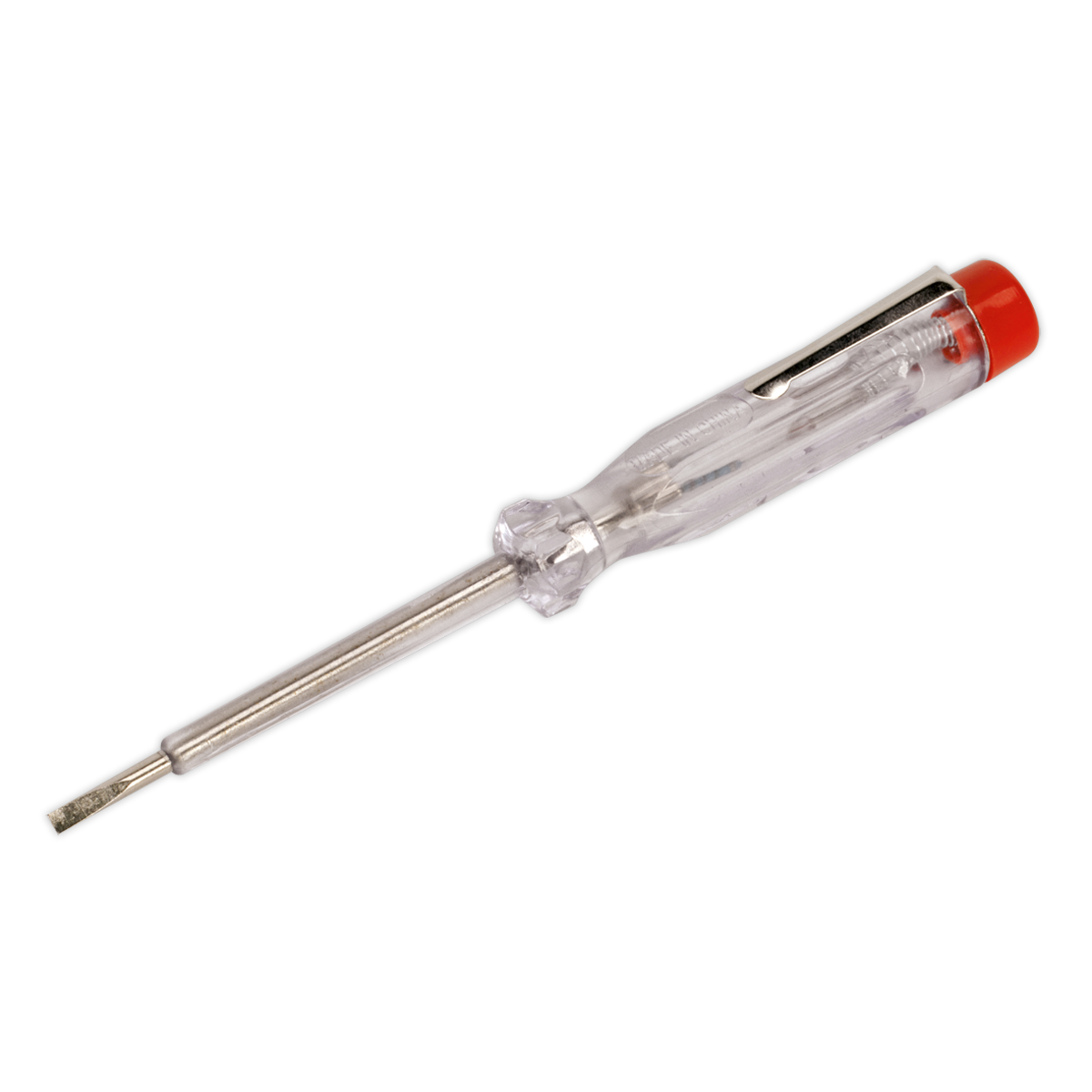 Sealey Mains Tester With Moulded Transparent Plastic Handle 140mm AK1990