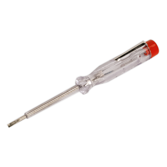 Sealey Mains Tester With Moulded Transparent Plastic Handle 140mm AK1990