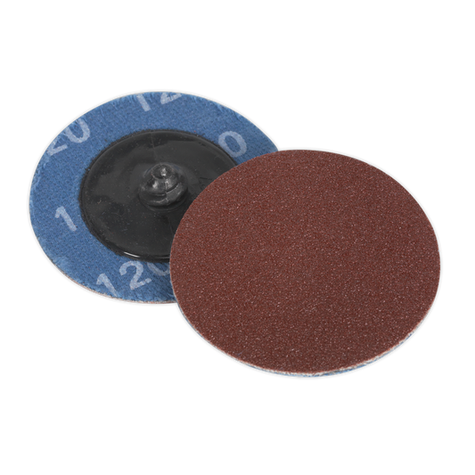 Sealey Quick Change Sanding Disc For Air Mini Sanders Ø50mm 10pk PTCQC50120
