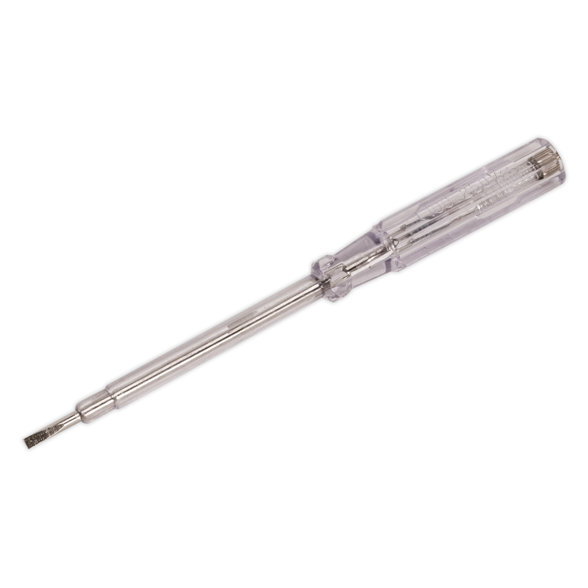 Sealey Mains Tester With Moulded Transparent Plastic Handle 190mm AK1991