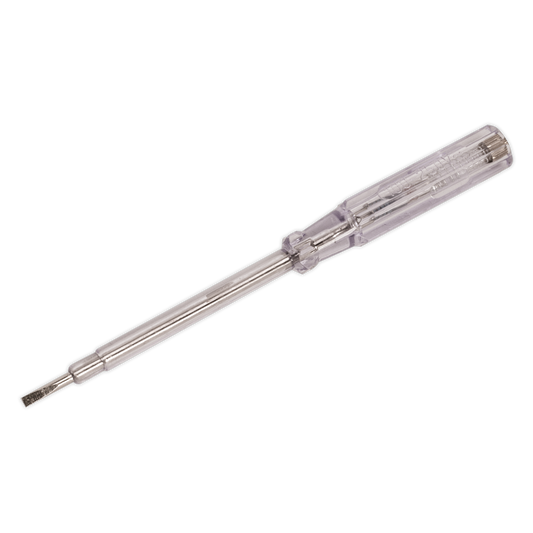 Sealey Mains Tester With Moulded Transparent Plastic Handle 190mm AK1991