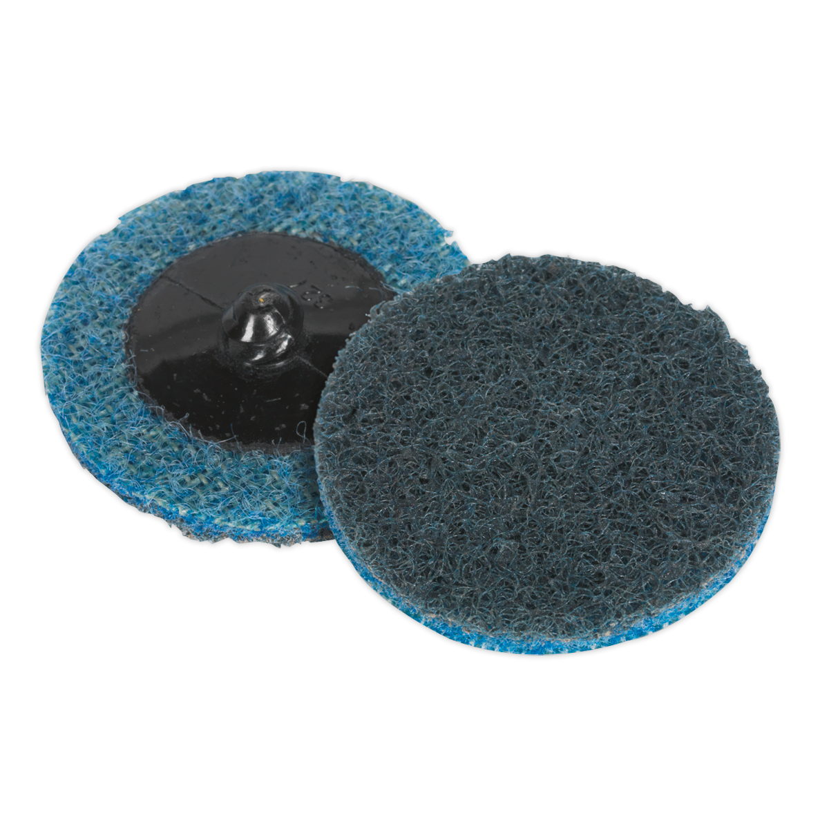 Sealey Quick Change Preparation Pad Size Ø50mm Fine - Pack of 10 PTCQC50F