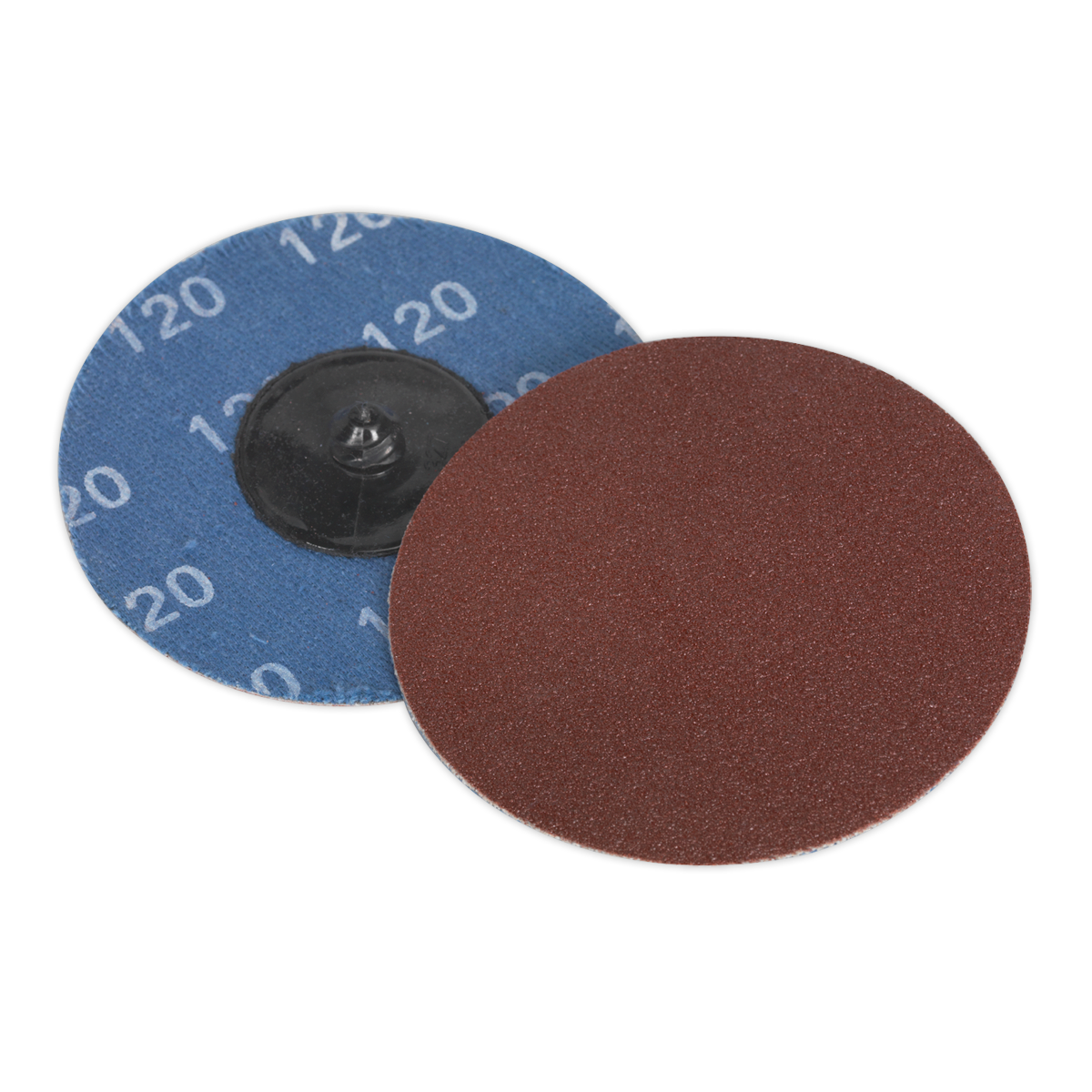 Sealey Quick Change Sanding Disc Ø75mm With 120Grit - Pack of 10 PTCQC75120