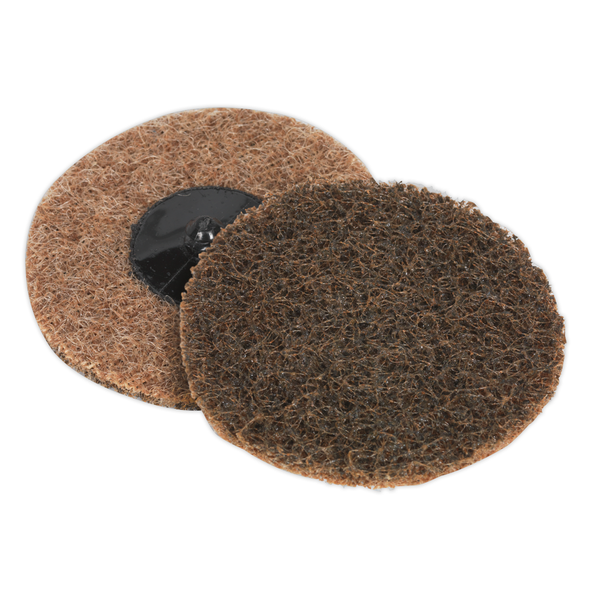 Sealey Quick Change Preparation Pad Size Ø75mm Coarse - Pack of 10 PTCQC75C