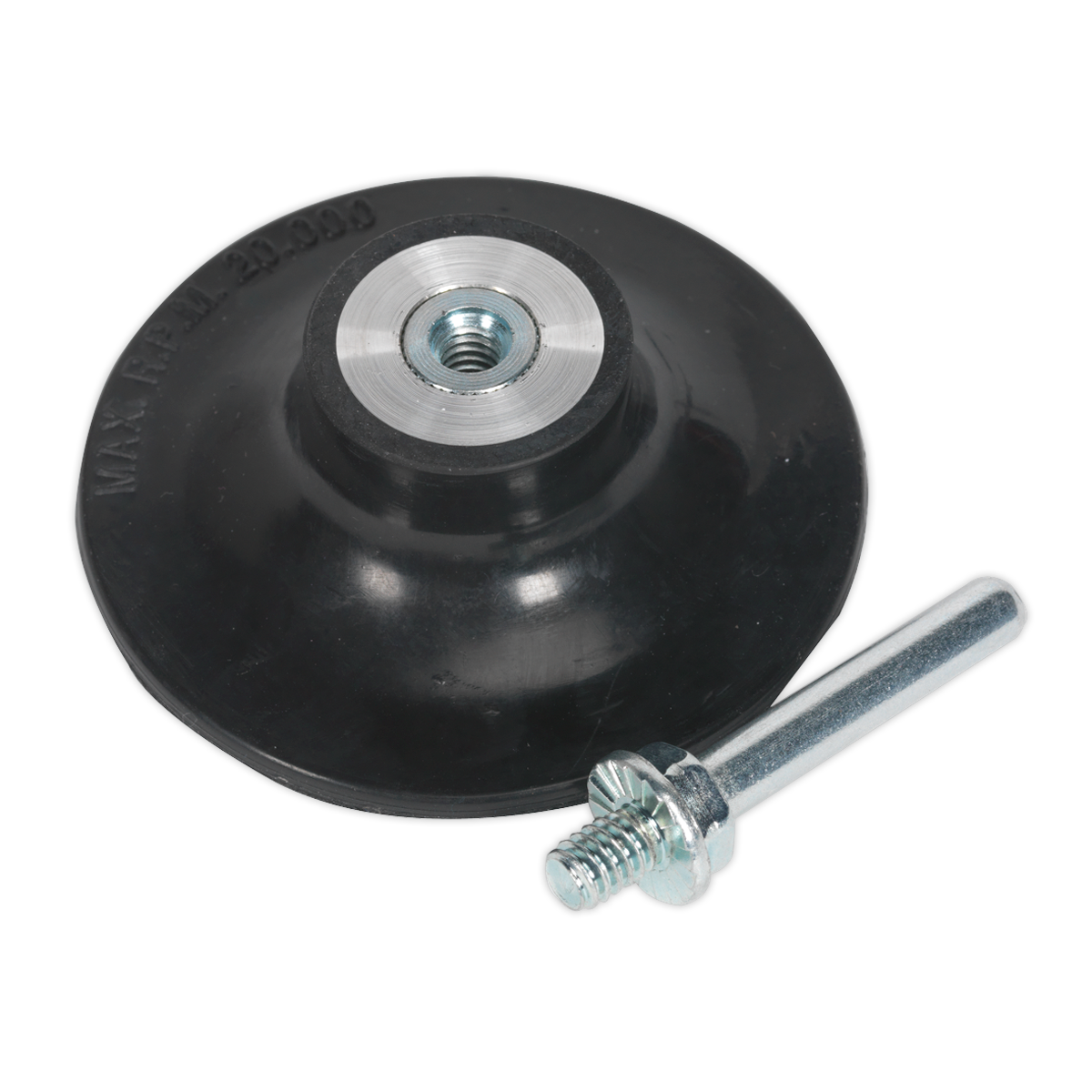 Sealey Quick Change Backing Pad For Air Mini Sanders Ø75mm 1/4" UNC PTCQCBP75