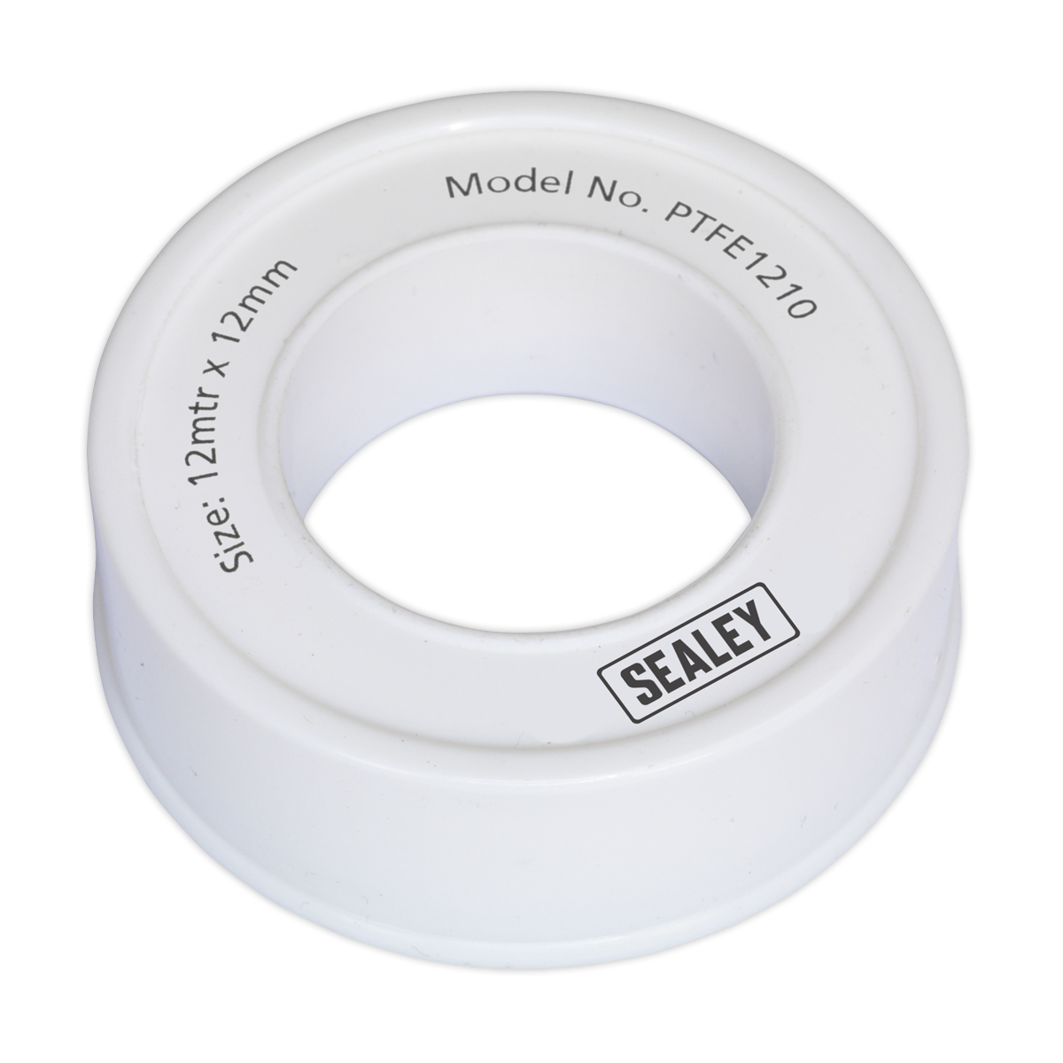 Sealey PTFE Thread Sealing Tape 10 Pieces 12m x 12mm 0.075mm Thickness PTFE1210