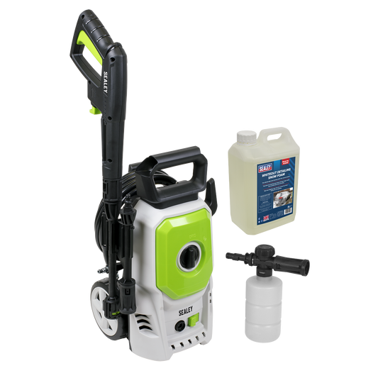 Sealey Pressure Washer 100bar 390L/HR With Snow Foam Multicolour PW1610COMBO