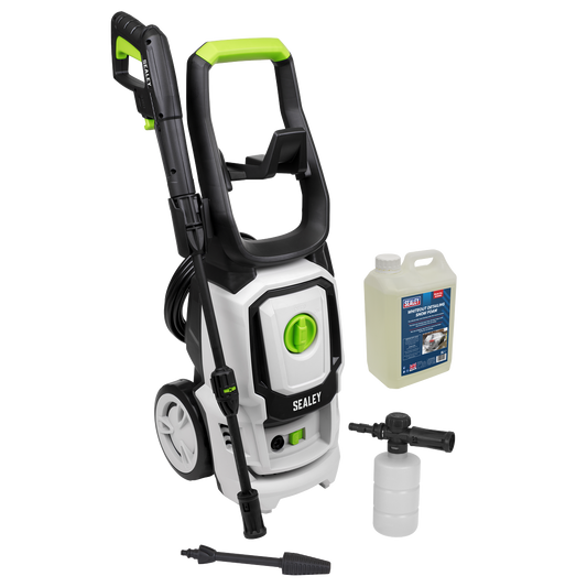 Sealey Pressure Washer 130 BAR 420L/HR With Snow Foam Multicolour PW1860COMBO