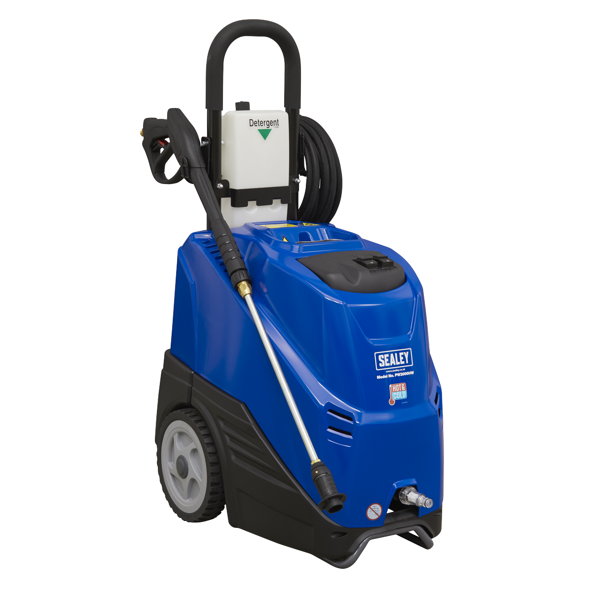 Sealey Hot Water Pressure Washer Heavy Duty Professional 135bar 230V PW2000HW