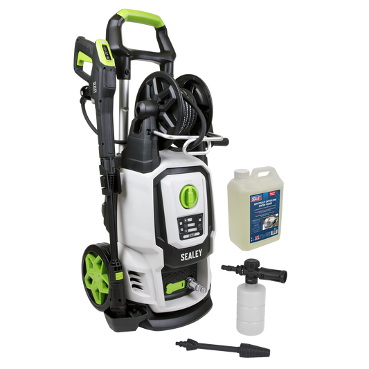 Sealey Pressure Washer Wireless With Snow Foam 170 Bar 450L/HR PW2400COMBO