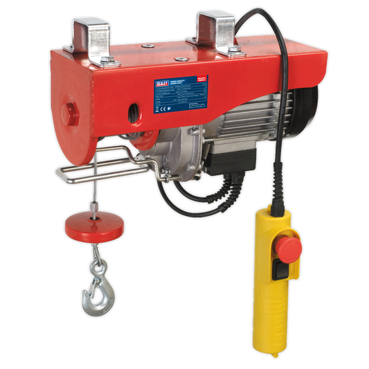 Sealey Power Hoist 230V/1PH 400kg Capacity EU UK Approved IP54 Rating PH400