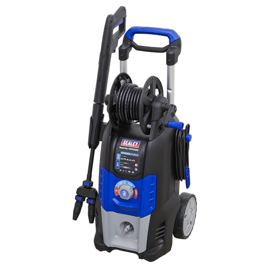 Sealey Pressure Washer 150bar 810ltr/hr Twin Flow 230V 1250W 8m Hose PWTF2200