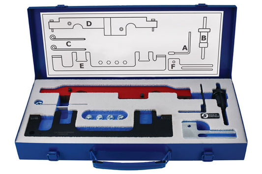 LASER 5739 Petrol Engine Timing Tool Kit Set Fits BMW 1.6 2.0 N43 B16A B16AA