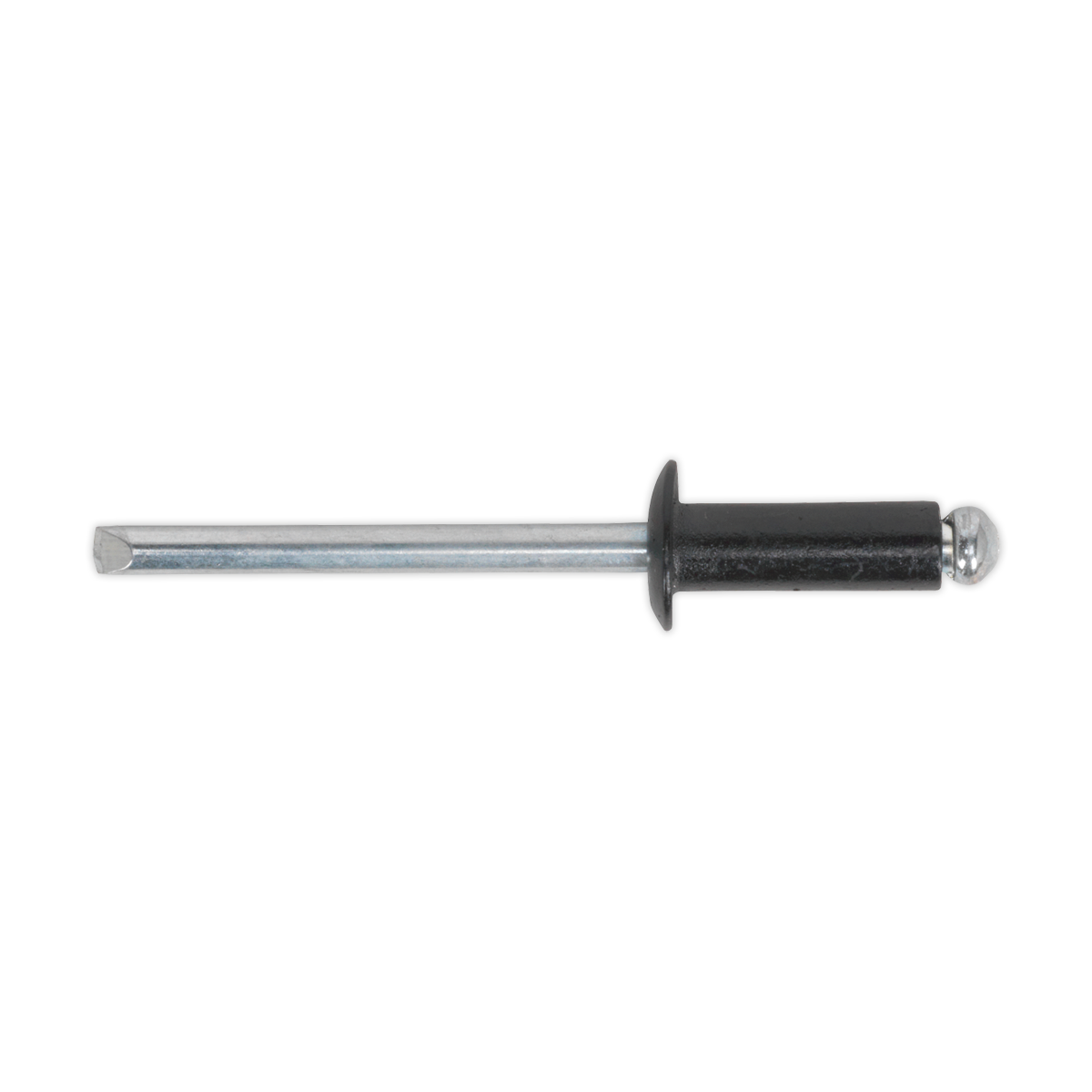 Sealey Aluminium Rivet 200 Pieces Black Standard Flange 4mm x 10mm RAB4010S