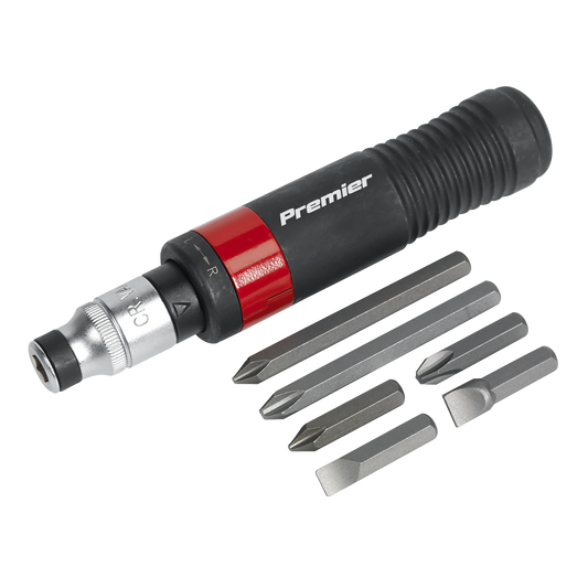 Sealey Impact Driver Set 8 Pieces Heavy Duty Chrome Vanadium Steel AK2085