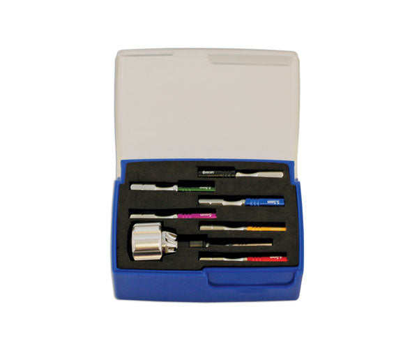 LASER 5755 8Pcs Screwdriver Precision Driver Nut Bit Set Chrome Vanadium Steel