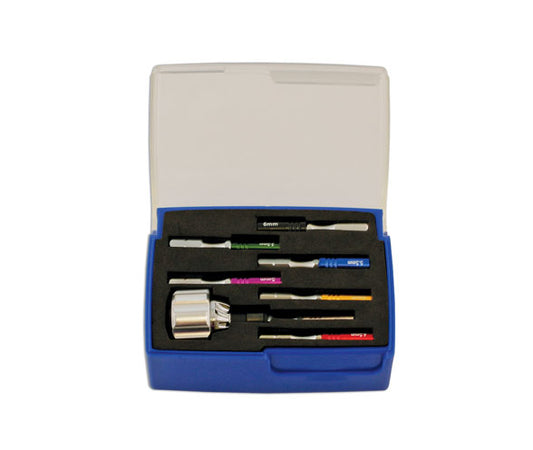 LASER 5755 8Pcs Screwdriver Precision Driver Nut Bit Set Chrome Vanadium Steel