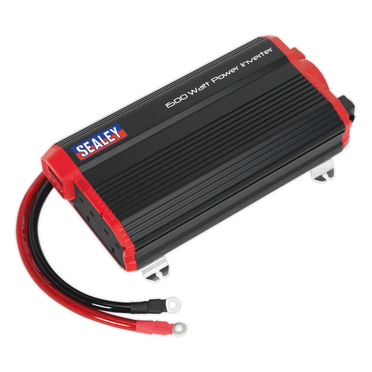 Sealey Power Inverter Modified Sine Wave 1500W 12V DC - 230V 50Hz PI1500