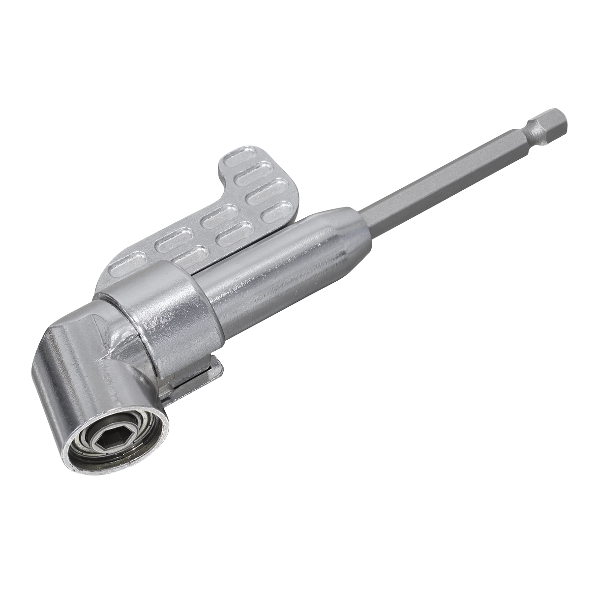 Sealey Angle Driver Suitable For 6mm Hex Bits & Socket Adaptors Magnetic AK2104