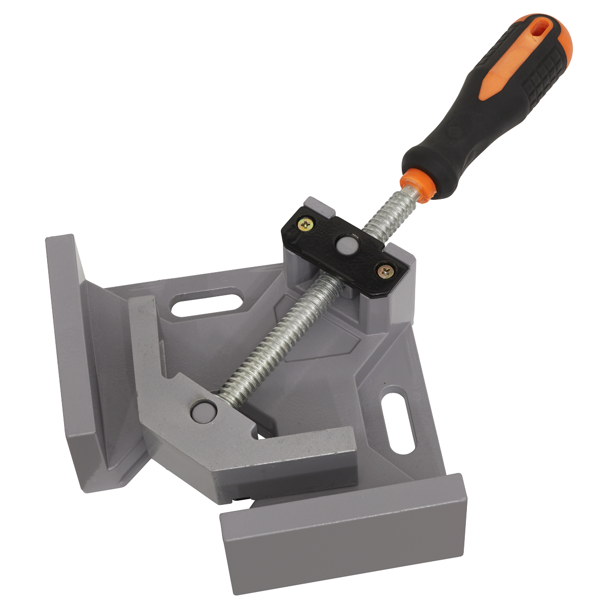 Sealey Swing Jaw Corner Clamp 95mm Width 68mm Opening Aluminium Casting RC70