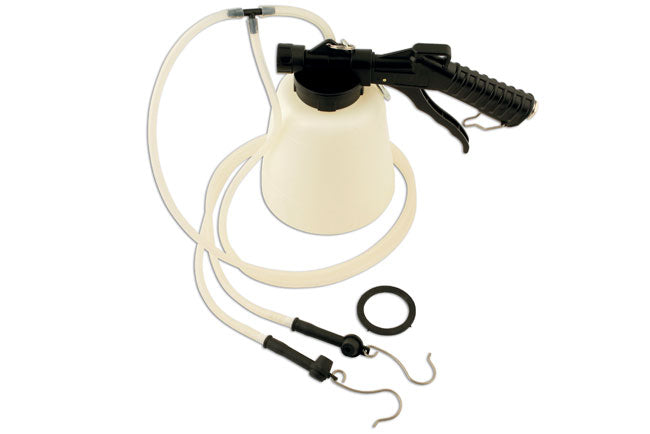 LASER 5780 Pneumatic Brake Fluid Extractor 1L Twin Bleed Nipple CONNECTivity