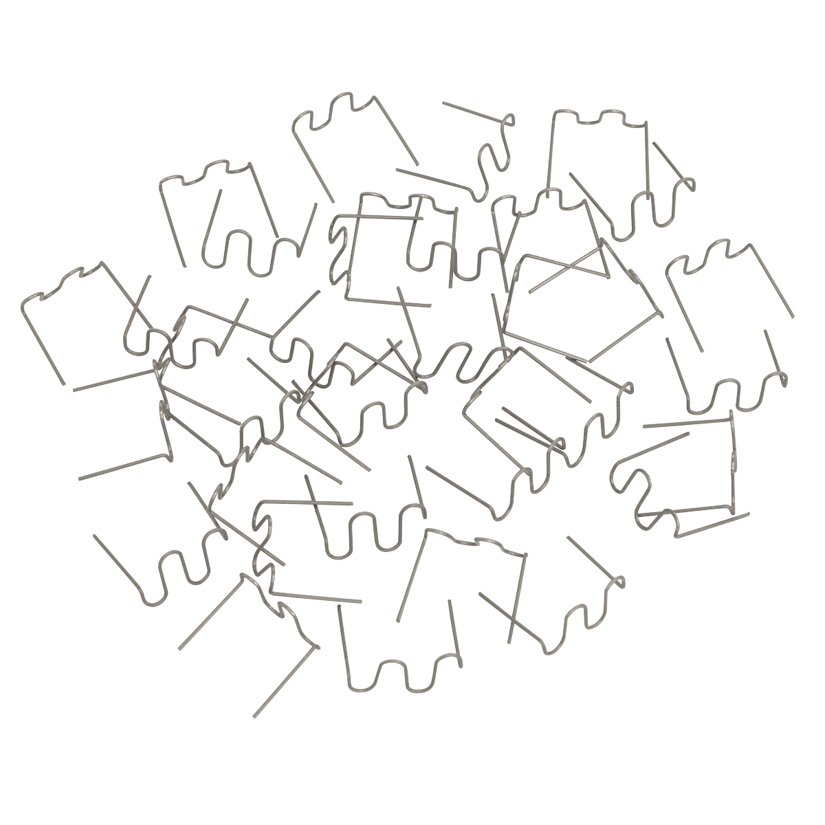 Sealey Wave Staple 0.6mm 100 Pieces For SDL14 SDL15 Welding Repair Kit RE06W