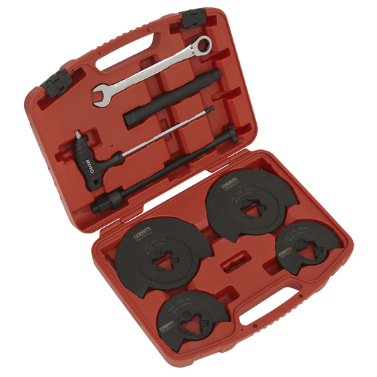 Sealey Coil Spring Compressor Wishbone Suspension 1000kg Ø60-170mm + Case RE2281