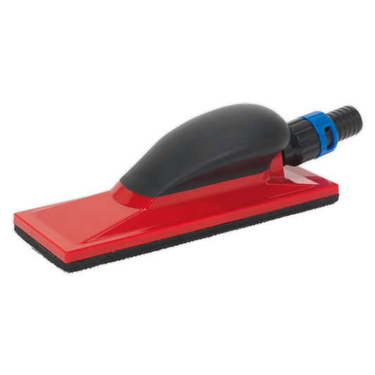 Sealey Dust-Free Sanding Block With Ergonomic Soft Grip 70 x 198mm RE4012
