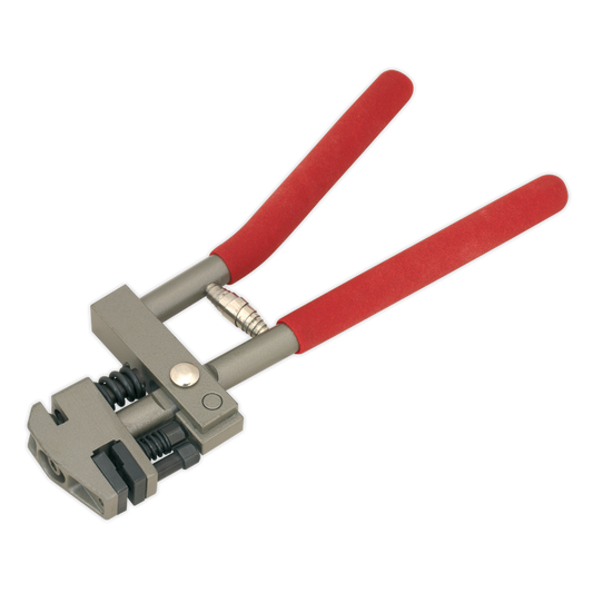 Sealey Joggler/Flanging & Punch Tool With Non-Slip PVC Grips Red RE92/31