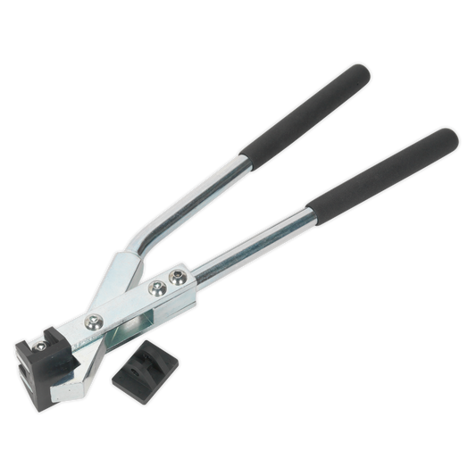 Sealey Door Skin Folding Tool 320mm Fitted With Nylon Pad - Silver RE92/33