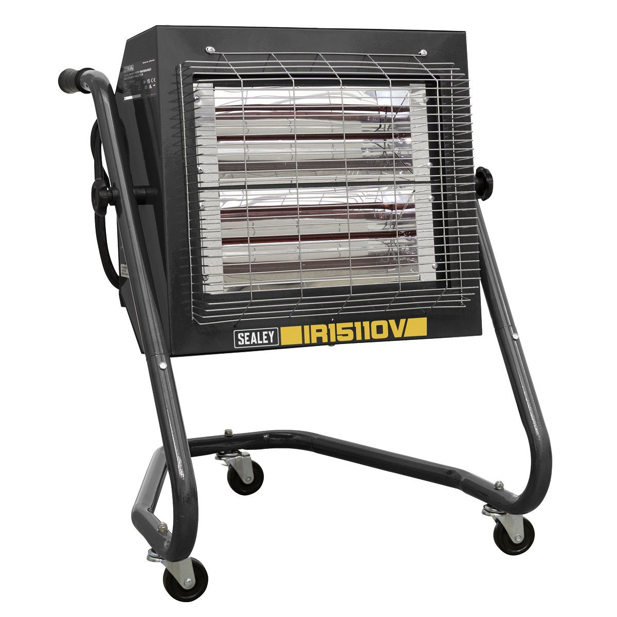 Sealey Infrared Heater 1.2/2.4kW 110V Adjustable Thermostat Control IR15110V
