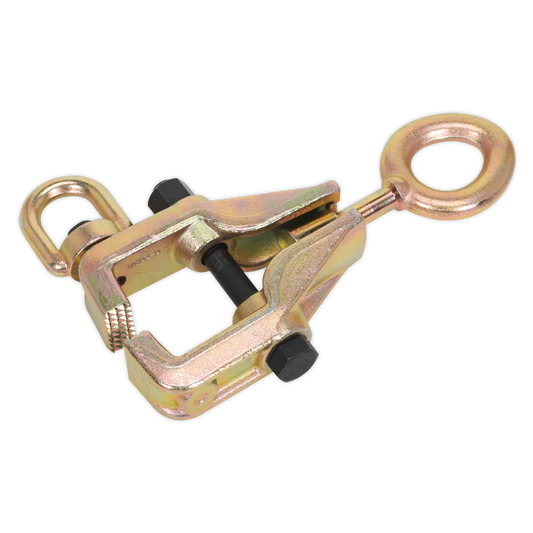 Sealey Box Pull Clamp 245mm Two Direction 3 Tonne 35mm Jaw Width Garage RE95