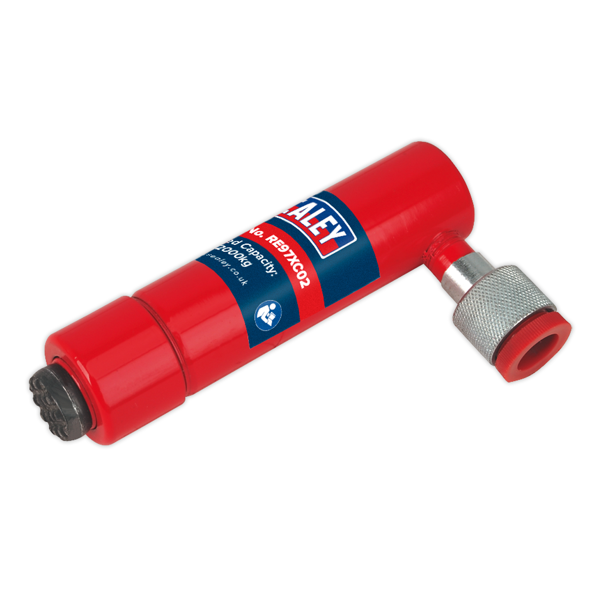 Sealey Push Ram Compact 2 Tonne Quick-Connecting Coupler With Dust Cap RE97XC02