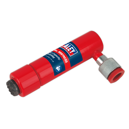 Sealey Push Ram Compact 2 Tonne Quick-Connecting Coupler With Dust Cap RE97XC02